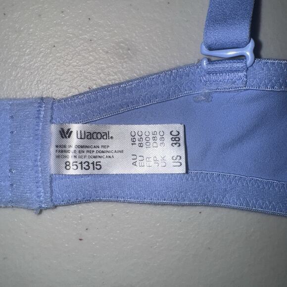 Wacoal Women 38C Bra Feminine Intimates Soft Body by 2.0 Seamless Convertible - Picture 4 of 7